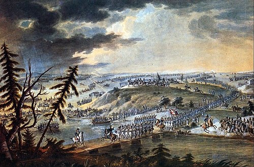 Napoleon Crosses the Niemen, June 1812