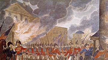 Burning of Washington