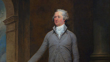 Alexander Hamilton as Treasury Secretary, 1792