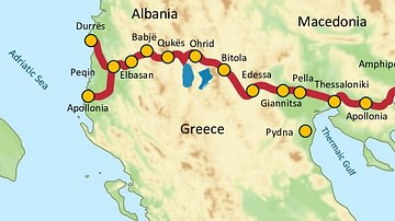 Via Egnatia, 146 BCE to c. 1200 CE